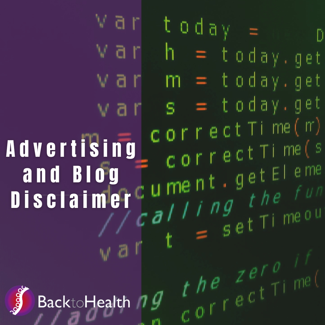 Advertising and Blog Disclaimer